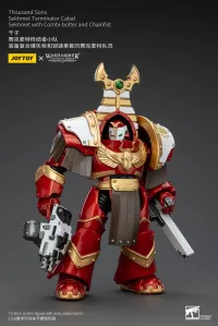 JOYTOY Thousand Sons Sekhmet Terminator Cabal Sekhmet With Combi-Bolter And Chainfist - Warhammer 40K - photo 8