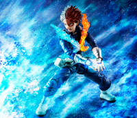SHOTO TODOROKI  "MY HERO ACADEMIA", TAMASHII NATIONS S.H.Figuarts 3