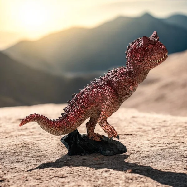 grüezi lab Carnotaurus Rot Pre-painted Complete Sofvi Figure - Art & Display
