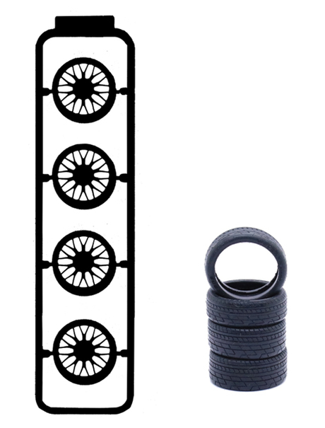 [Wheel-19] 1/24 BBS Wheel 20inch