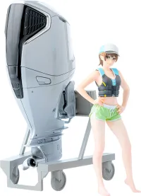 GOOD SMILE COMPANY PLAMAX MF-88 minimum factory Minori with Honda BF350 Outboard Engine - Character Kits - photo 1