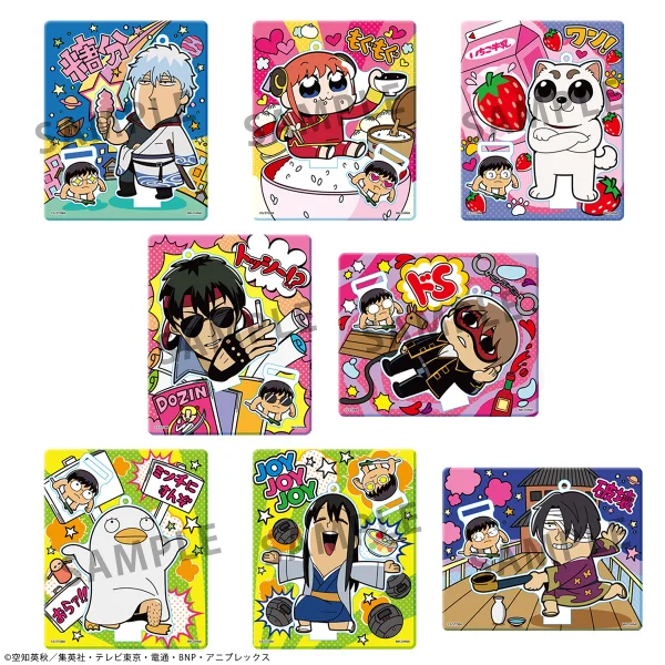 Gintama x Okawabukubu Gintama Oshanti Acrylic Mascot (8pc per box)