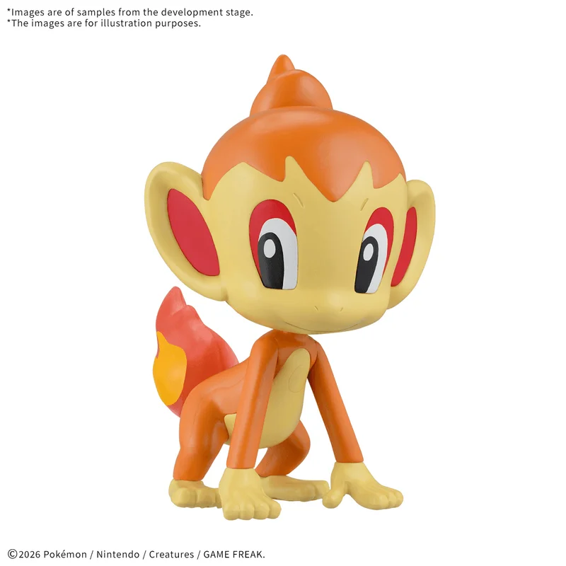 BANDAI HOBBY Pokémon Model Kit QUICK!! 29 CHIMCHAR - Pokémon