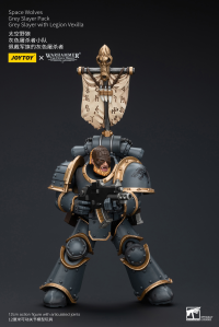 Space Wolves Grey Slayer Pack Grey Slayer With Legion Vexilla 3