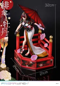 Prime 1 Studio PRISMA WING fuzichoco original Illustration Scarlet Umbrella and Peony Deluxe Version 1/7 Scale Pre-Painted Figure - Scale Figures - photo 21
