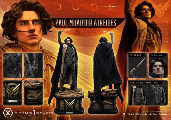 Prime 1 Studio Real Elite Masterline Dune: Part Two (Film) Paul Atreides - Dune