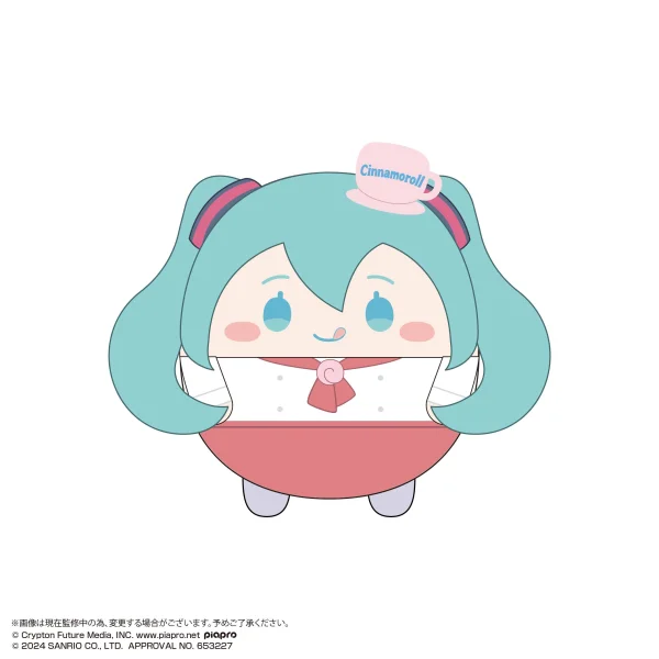 MAX LIMITED Hatsune miku×Cinnamoroll FUWA KORORIN Msize 2 (ITEM D) - Hatsune Miku
