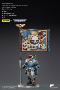 Astra Militarum Tempestus Scions Command Squad 55th Kappic Eagles Banner Bearer 6
