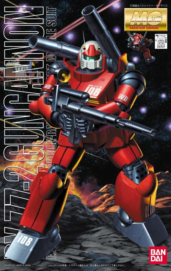 BANDAI HOBBY MG 1/100 RX-77-2 GUNCANNON - Mobile Suit Gundam