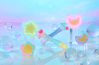 Moontoneoneon & Glass Heart DreamPact Set (Magical Sisters LuluttoLilly) 13
