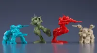 Max Factory PLAMAX MF-83 minimum factory Neofam & Dizzo: Another Color Ver. - ROUND VERNIAN VIFAM - photo 3