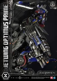 Prime 1 Studio Museum Masterline Transformers: Dark of the Moon (Film) Jetwing Optimus Prime Bonus Version - Transformers - photo 12
