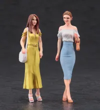 Hasegawa [FC07] 1:24 HOLLYWOOD CELEBRITY GIRLS FIGURE (Two kits in the box) - Scale Kits - photo 2