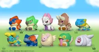 CAPCOM Capcom Figure Builder Finger Puppet Monster Hunter Vol. 1 (10pc per box) - Monster Hunter - photo 1