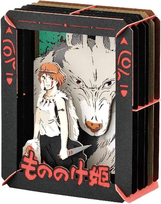 ENSKY PT-141X Princess Mononoke Paper Theater "Princess Mononoke" (Box/6) - Princess Mononoke