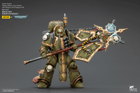 Death Guard Plague Marine Icon bearer with Boltgun and Plague knife 5