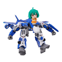 VF-25G MESSIAH VALKYRIE (MICHAEL USE) with RANKA Macross Frontier, Bandai Spirits Tiny Session 8