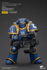 JOYTOY Ultramarines Legion MKIII Tactical Support Squad Legionary with Heavy Bolter - Warhammer 40K - photo 8