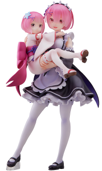 Re:ZERO -Starting Life in Another World- Figure Ram & Childhood Ram 2
