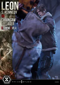 Prime 1 Studio Ultimate Premium Masterline Resident Evil 4 Leon S. Kennedy versus Chainsaw Villager - Video Games - photo 59