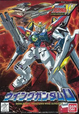 BANDAI HOBBY 1/144 Wing Gundam 0 - Mobile Suit Gundam Wing