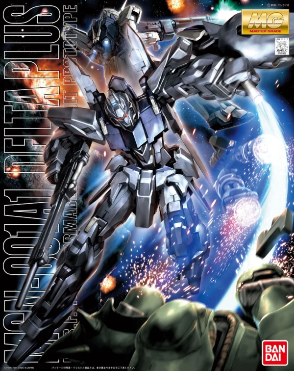 BANDAI HOBBY MG 1/100 Delta Plus - Mobile Suit Gundam Unicorn / Narrative