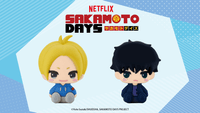 POTE RABA RUBBER MASCOT ASAKURA SHIN AND SEBA NATSUKI 1