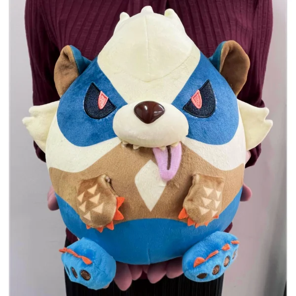 CAPCOM Monster Hunter Fluffy Eggshaped Plush Arzuros - Monster Hunter