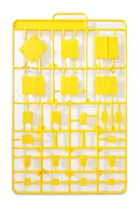 PLUM PMOA Pop Another World Series　Relay box/Cubicle　yellow - Pop Another World - photo 2
