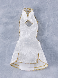 figma Styles Mini Skirt Chinese Dress (White) 4