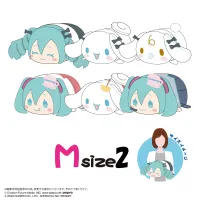 MAX LIMITED Hatsune miku×Cinnamoroll POTE KORO MASCOT Msize 2 (ITEM A) - Hatsune Miku - photo 3