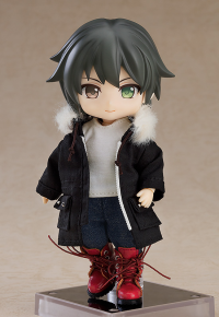 Nendoroid Doll Warm Clothing Set: Boots &amp; Mod Coat (Black) 4