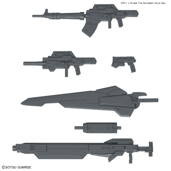 HGBC 1/144 24th Century Weapons