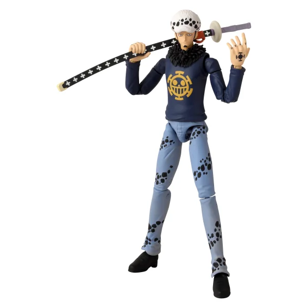 BANDAI Trafalgar Law One Piece, BNTCA Anime Heroes - ONE PIECE