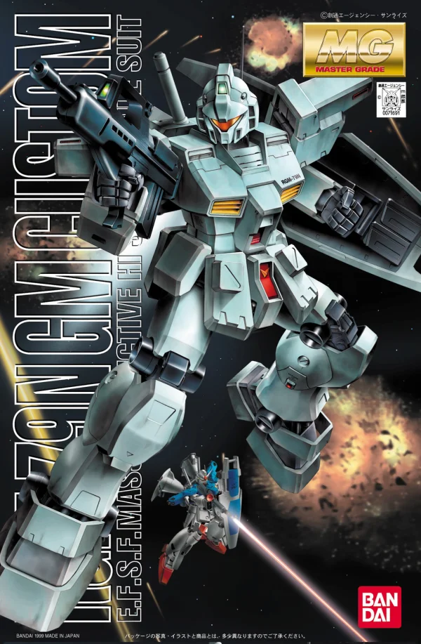 BANDAI HOBBY MG RGM-79N GM Custom - Mobile Suit Gundam: OVAs and Side Stories
