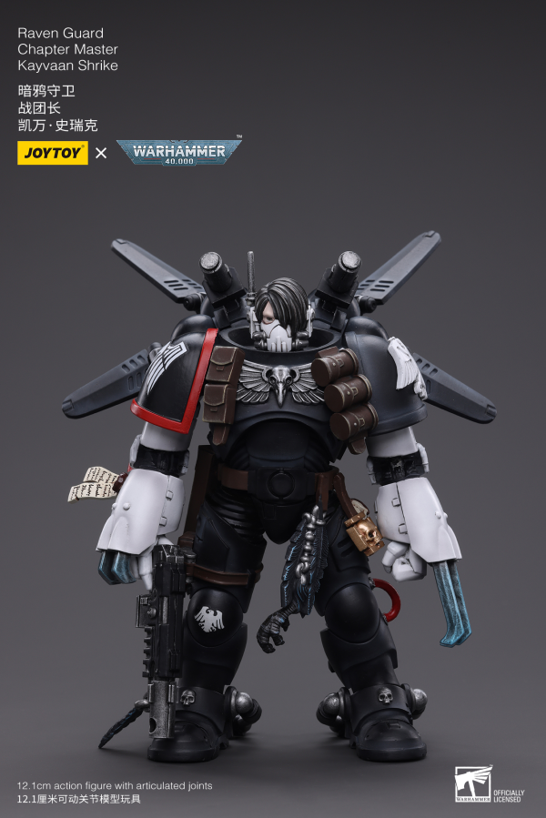 Raven Guard Chapter Master Kayvaan Shrike