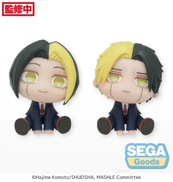 SEGA QyuruMe "MASHLE: MAGIC AND MUSCLES" Mini Figure "Finn & Rayne" (EX) - MASHLE: MAGIC AND MUSCLES