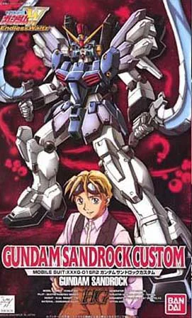 BANDAI HOBBY EW-6 1/100 Gundam Sandrock Custom - Mobile Suit Gundam Wing
