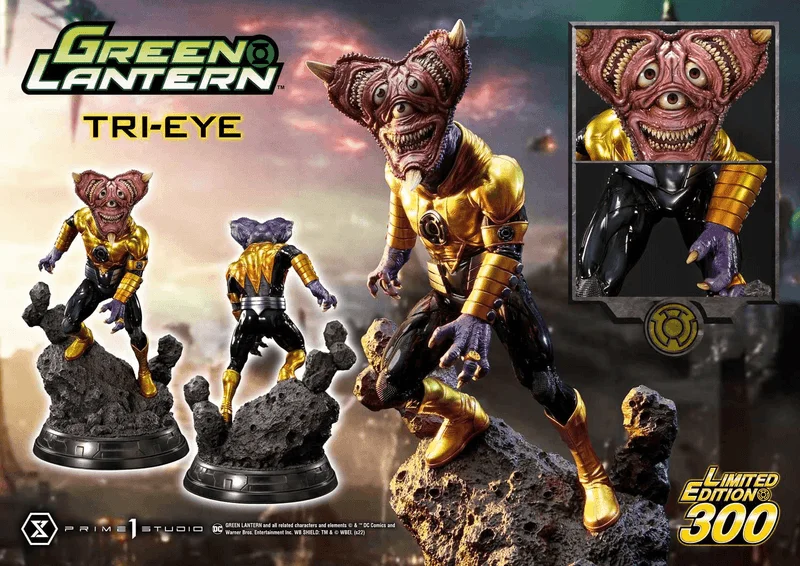 Prime 1 Studio Museum Masterline Green Lantern (Comics) Tri-Eye - DC Comics