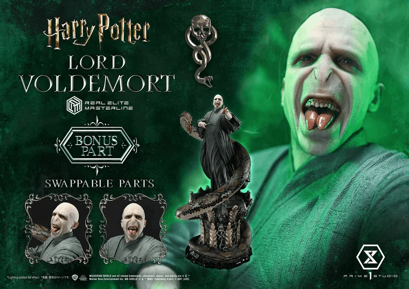 Prime 1 Studio Real Elite Masterline Harry Potter (Film) Lord Voldemort Bonus Version - Harry Potter