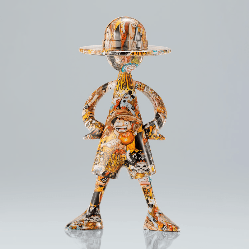 ARTCANVAS 1/8 -1000LOGS Anniversary- "ONE PIECE", TAMASHII NATIONS LUFFY's