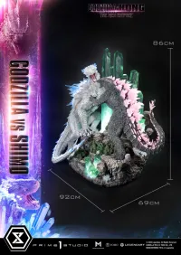 Prime 1 Studio Ultimate Diorama Masterline Godzilla x Kong: The New Empire Godzilla vs Shimo Bonus Version - Godzilla - photo 17