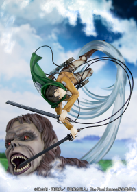 Scale Figure "Levi vs Beast Titan ver." 8