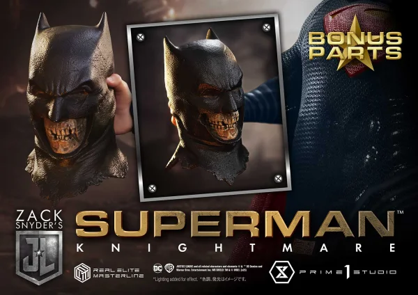 Prime 1 Studio Real Elite Masterline Justice League (Film) Superman Knightmare Color Edition DX Bonus Version - DC Comics