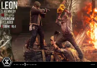 Prime 1 Studio Ultimate Premium Masterline Resident Evil 4 Leon S. Kennedy versus Chainsaw Villager - Video Games - photo 64