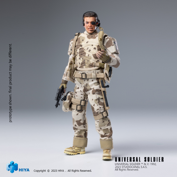 Exquisite Super 1/12 Scale Universal Soldier Luc Deveraux