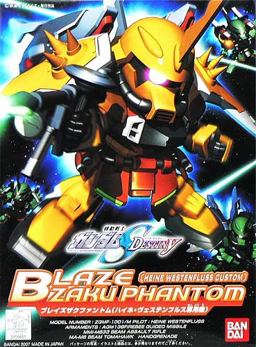BANDAI HOBBY BB298 Blaze Zaku Phantom Heine - SD BB