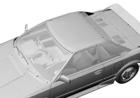 Hasegawa [HC51] 1:24 TOYOTA MR2 (AW11) EARLY VERSION G-Limited (Moon Roof) - Scale Kits - photo 34