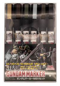 GUNDAM MARKER MSV SET 1