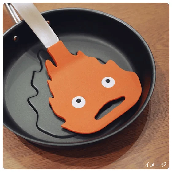 Benelic Calcifer Kitchen Tool Spatula "Howl's Moving Castle" (Box/6) - Howl's Moving Castle